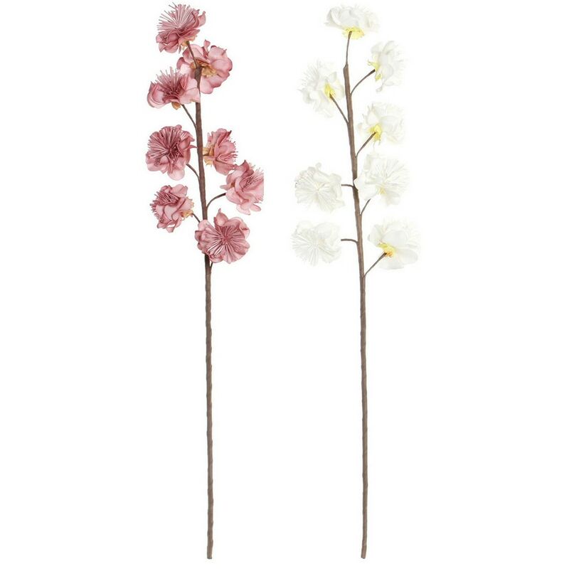 

Ramilletes DKD Home Decor Blanco Rosa EVA (Etilvinilacetato) (2 pcs)