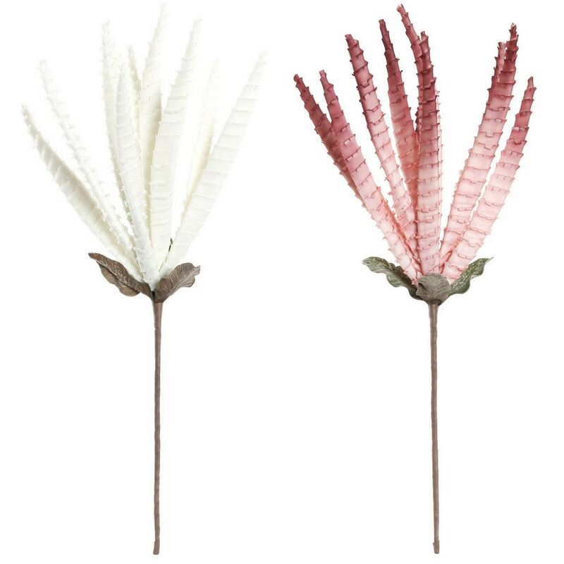 

Ramilletes DKD Home Decor Blanco Rosa EVA (Etilvinilacetato) (2 pcs)