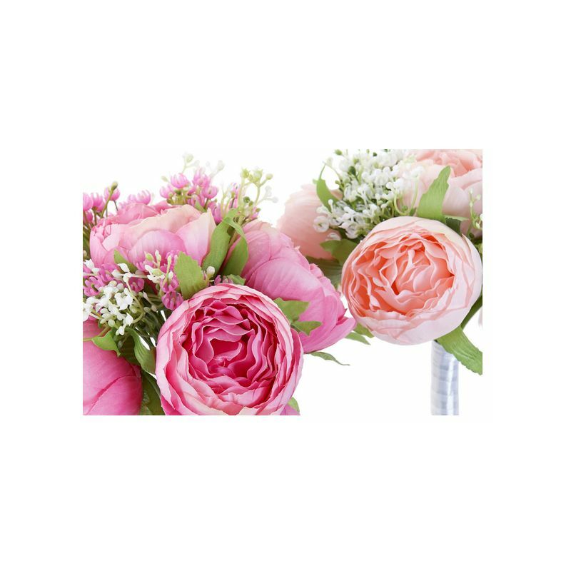 

Ramilletes DKD Home Decor PVC Plástico Con tela (2 pcs)