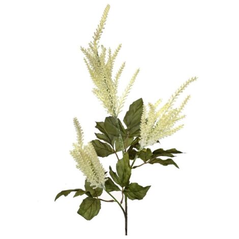 Ramo astilbe artificiale x3 - h. 1 mt - crema