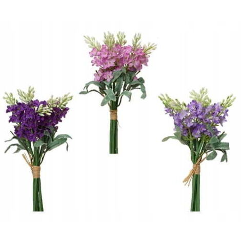 Ramo de flores artificiales, jacinto decorativo, 26x12 cm