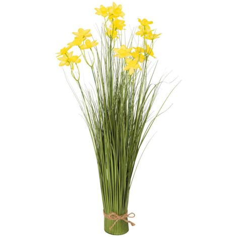 Ramo de flores artificiales Ludo H80cm - Atmosphera créateur d'intérieur