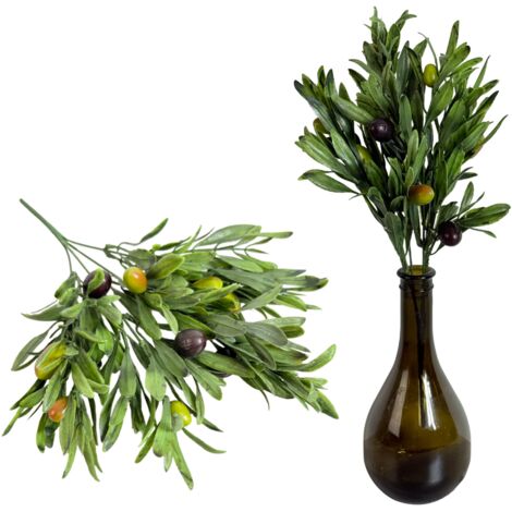 Ramo de hojas - Olivo con fruto 36 cm