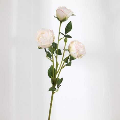 Ramo de rosas artificiales – Eternas – Ramo de flores artificiales de 53 cm – Multicolor – Decoración DIY