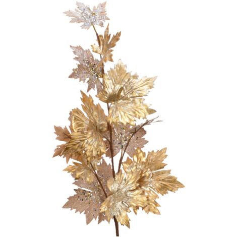Ramo decorativo color Oro per decorazioni e composizioni di fiori h 94 cm
