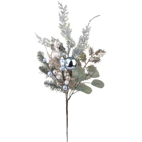 Ramo decorativo con perle per decorazioni e composizioni di fiori h 71 cm