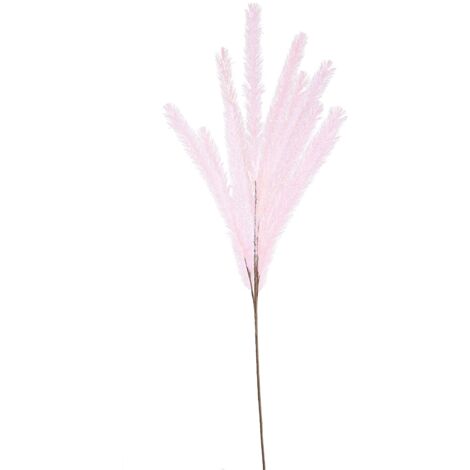 Ramo decorativo "Pavone" color Rosa Ø 10 x h 90 cm