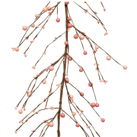 Ramo di bacche rosa - Kaemingk