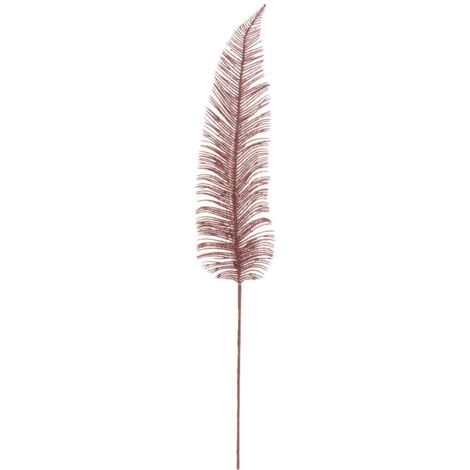 Ramo di felce rosa con glitter 75cm - Feeric lights & christmas