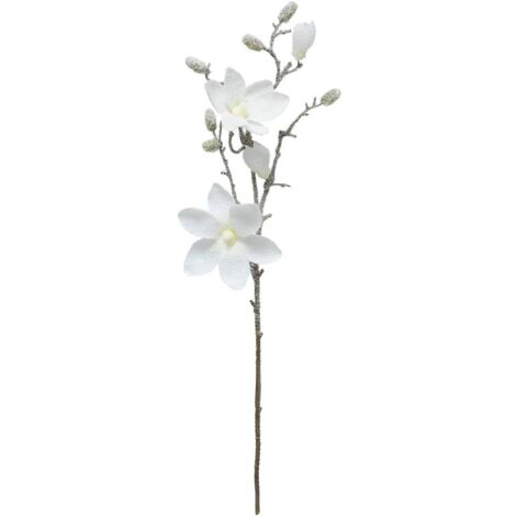 Ramo di magnolia bianca h66cm - Atmosphera créateur d'intérieur