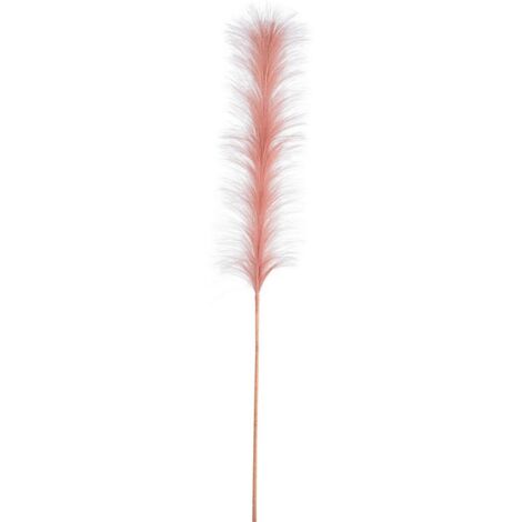 Ramo "Infinity" Rosa con Piume sfumate decorazione per interno da h 90 cm