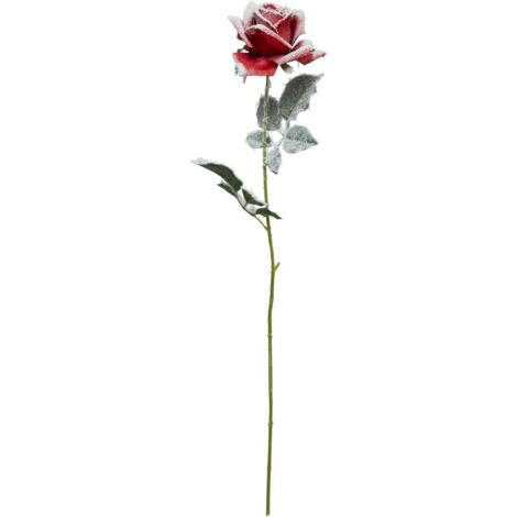 Ramo innevato rosso-rosa h62 - Atmosphera créateur d'intérieur