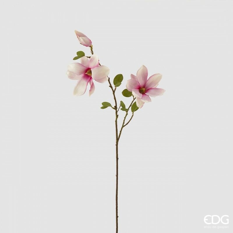 Image of Enzo De Gasperi - Ramo magnolia fucsia h86cm