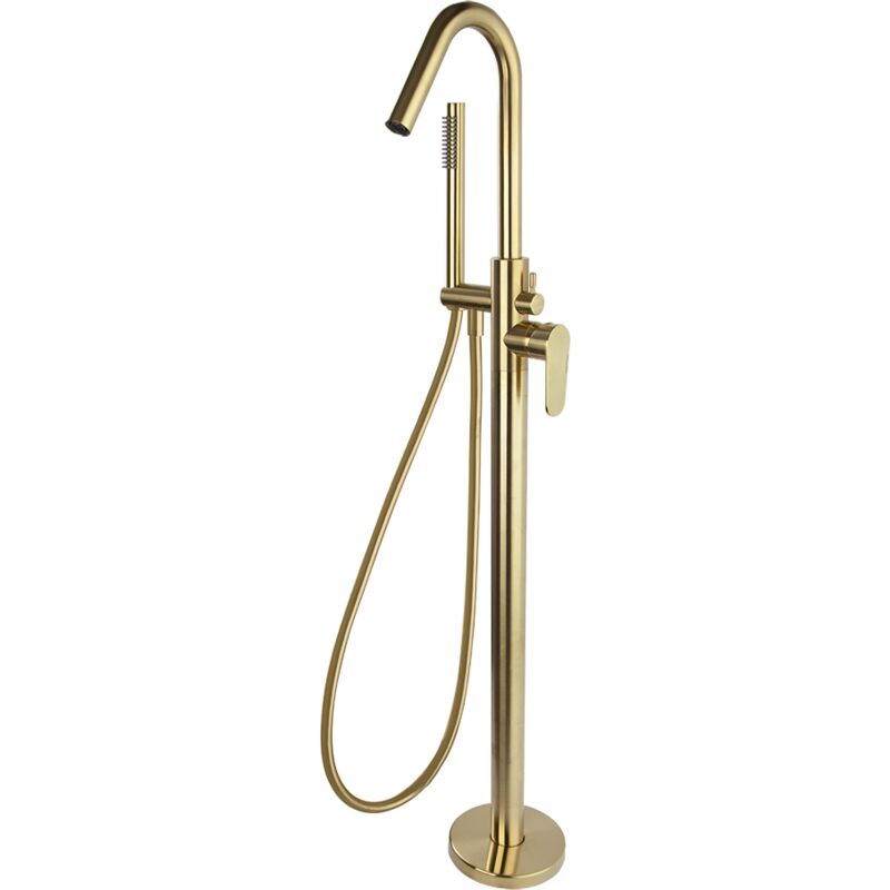 

Ramon Soler - 368503 D OC ALEXIA Grifo Columna Baño Ducha Con Equipo Color Oro Cepillado