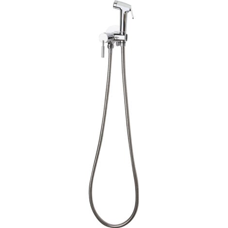 Ramon Soler - Grifo de Bidé Monomando Empotrado Cromado 2 Aguas con Accesorios Serie WC Magnet