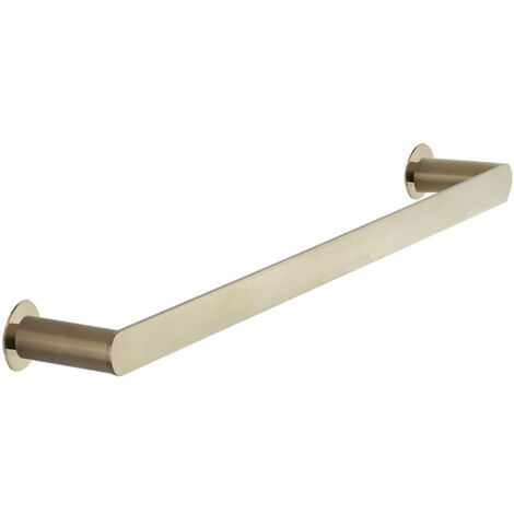 Ramon Soler - Toallero de Pared para Baño de 400mm Inox Cepillado