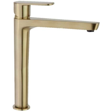 RAMONSOLER 3602OC ALEXIA Grifo de Lavabo XL S2 Color Oro Cepillado - ref: 36A302273