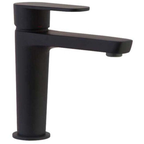 RAMONSOLER 360403NM ALEXIA Grifo Monomando Lavabo Apertura Frío Negro Mate - ref: 36A305380