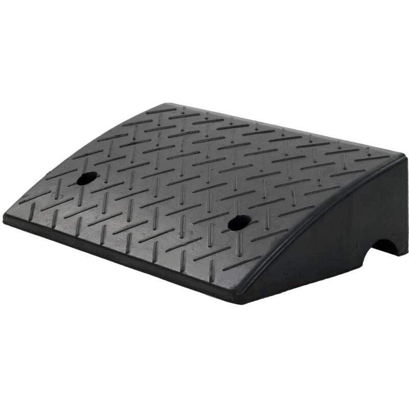 

Vidaxl - Rampa de goma para bordillos 50x32,5x14 cm
