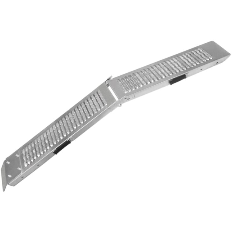 T-mech - Rampa Plegable de Carga Motocicleta Furgoneta Plegable Acero Resistente atv Camión Portátil 200Kg Capacidad Bicicleta Coche Cortadora de