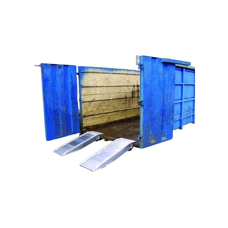 Rampe 1250mm - Hauteur à franchir 220mm - Charge max/paire 7300kg - AVS150-1250