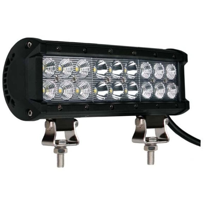 Adnauto - Rampe a led - 54 w - 6500 k - 3600 lm - 229.3 x 63 x 107.83 mm - Boitier aluminium - 23 cm
