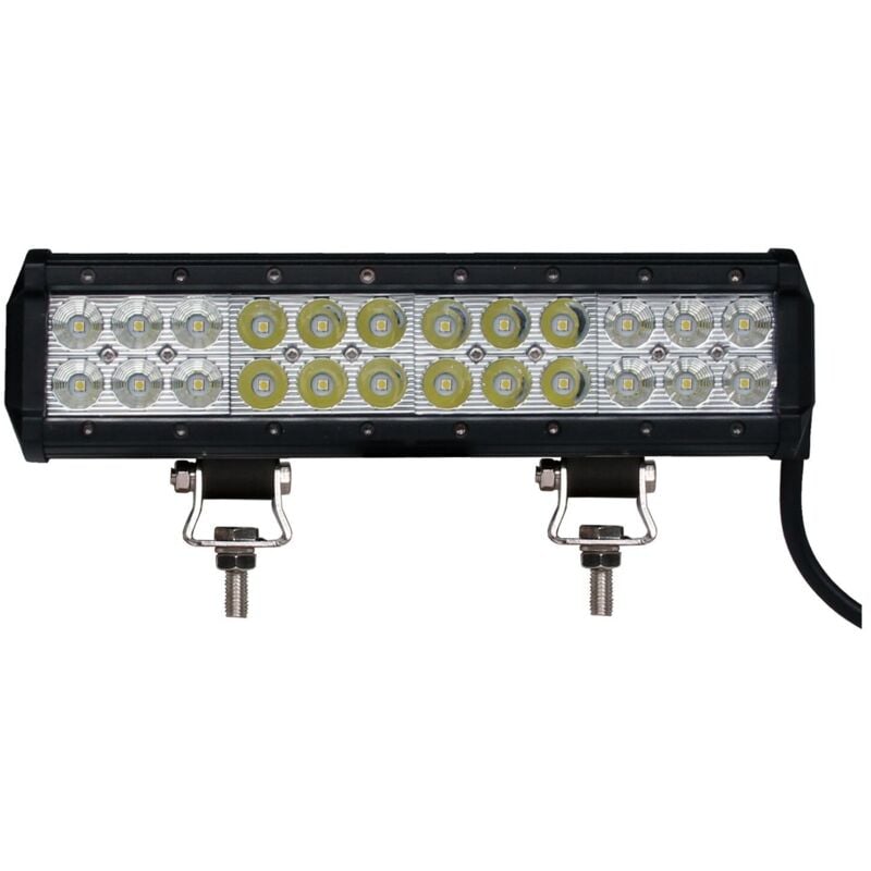 Adnauto - Rampe a led - 72 w - 6500 k - 4800 lm - 95.7 x 63 x 107.83 mm - Boitier aluminium - 30 cm