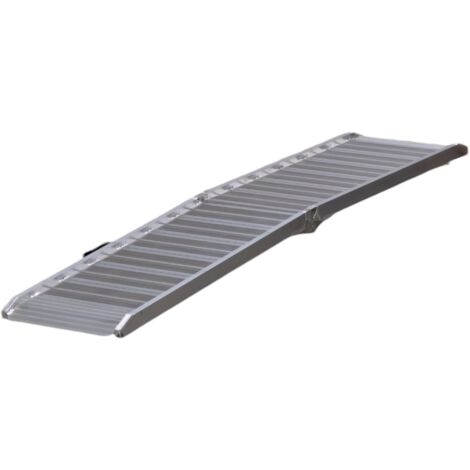 Rampe aluminium pliable 400kg 2130x500mm largeur utile 450mm MW Tools AOP2002