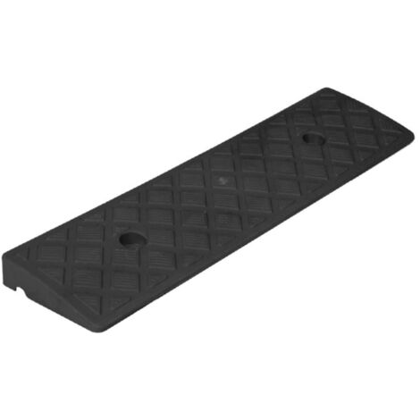 Rampe d'accès pour allée en pente, rampe de trottoir, rampe de bordure en caoutchouc, rampe pour fauteuil roulant