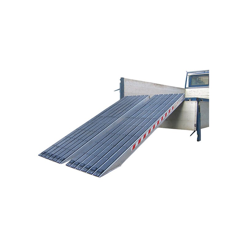 Rampe de chargement 2000mm - Haut. à franchir de 600mm - charge max par paire 13200kg pour empattement 1000mm - Prix Unitaire - M120S/3/20RU