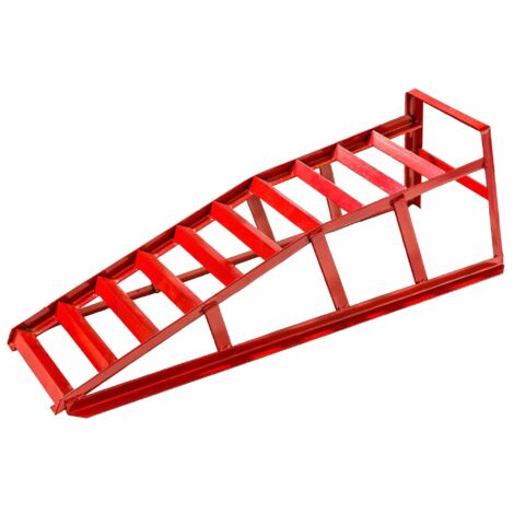 Rampe de chargement en acier 1 tonne – Dimensions 21 x 85 x 21 cm – Pour levage d'objets lourds – Compatible avec véhicules et équipements – Peraline