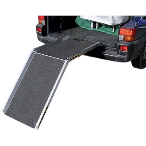 Rampe de chargement pliable avec rebords - Largeur intérieure de 640mm