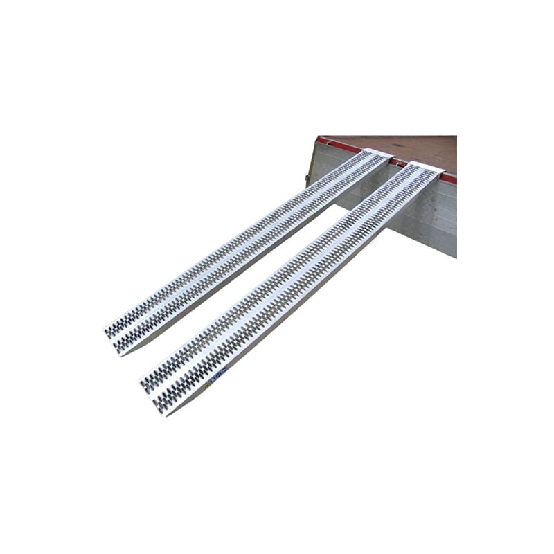 Longueur de rampe 3.50m - Hauteur à franchir de 1050mm - charge max par paire 1350kg pour empattement 1250mm - Prix Unitaire - M060B3/35U