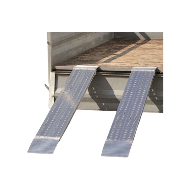 Rampe longueur 1960mm / Haut. à franchir 550mm - charge max par paire 340kg pour empattement 1000mm - Prix Unitaire - AOH200-2