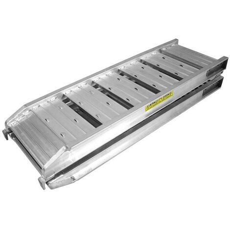Rampe de chargement moto pliable 200 kg 182 cm de long