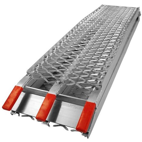 Rampe de chargement moto pliable 340 kg 226 cm de long