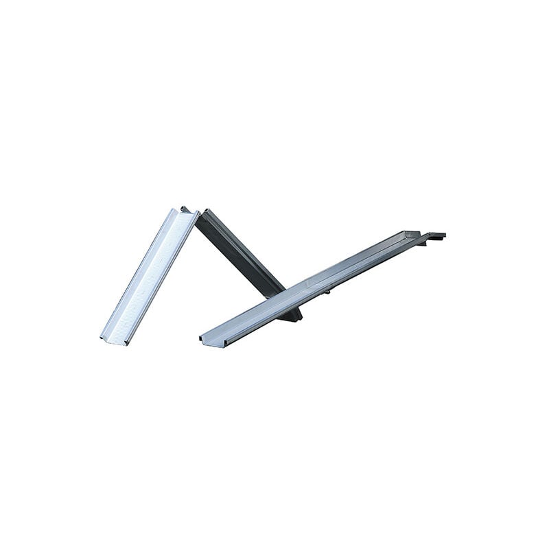 Rampe de chargement pliable - Longueur 1985mm / Largeur int. 155mm - Hauteur à franchir de 520mm - Prix Unitaire - ABS-F01