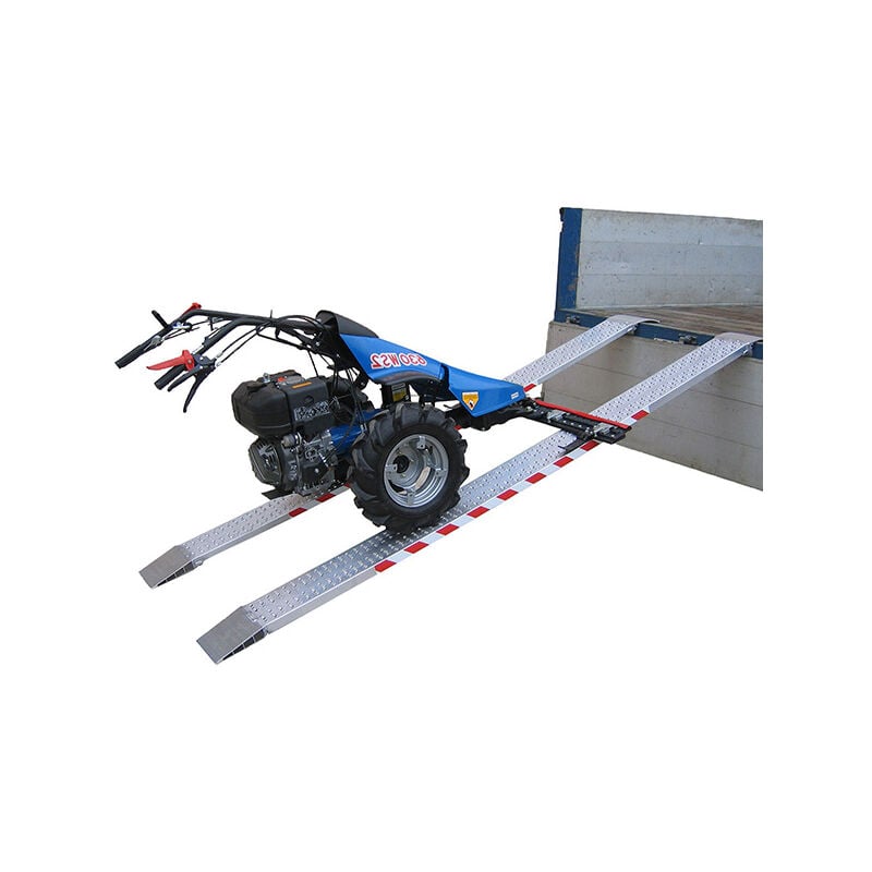 Longueur de rampe 2.00m - Hauteur à franchir de 600mm - charge max par paire 830kg pour empattement 1000mm - Prix Unitaire - M030B2/20US