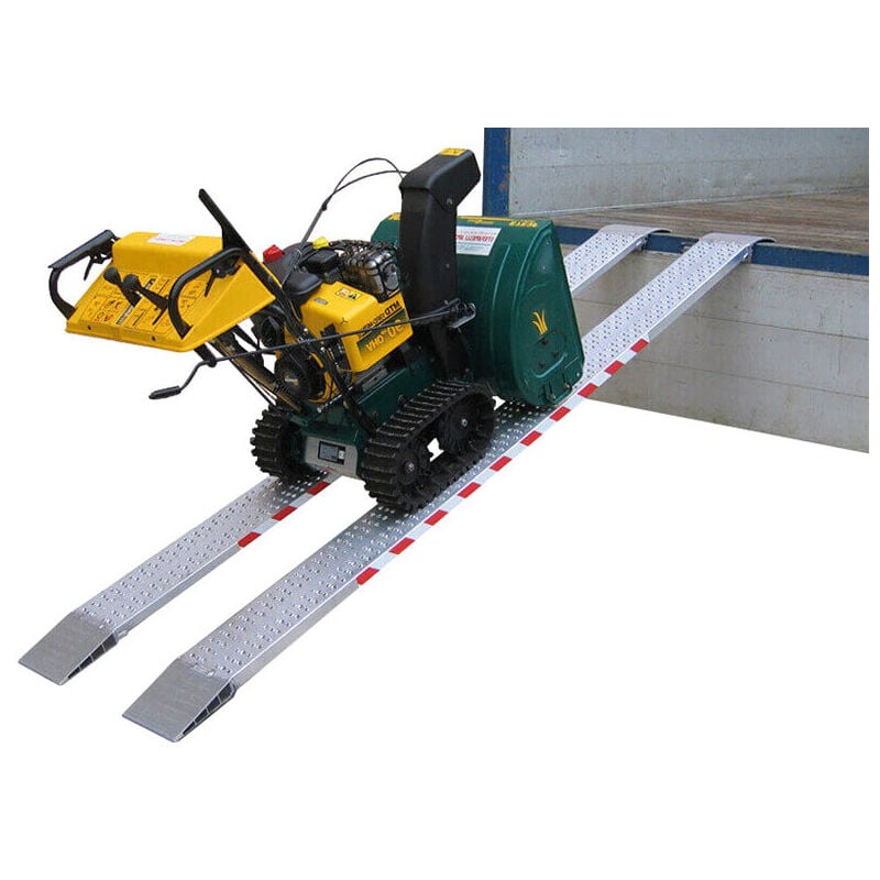 Longueur de rampe 1.50m - Hauteur à franchir de 450mm - charge max par paire 2370kg pour empattement 1000mm - Prix Unitaire - M040B3/15U