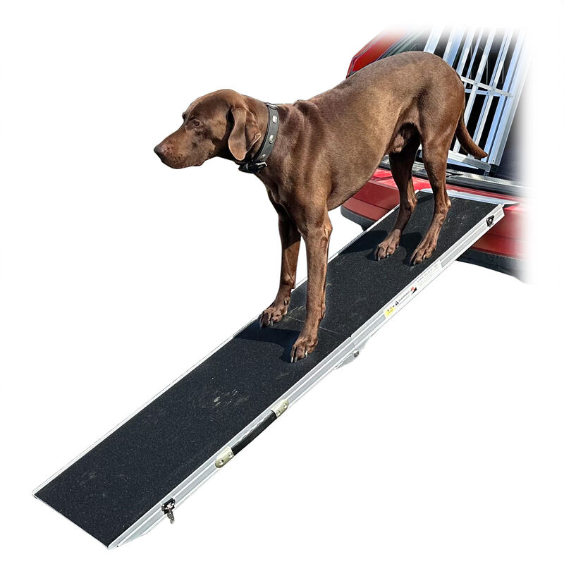rampe de chien escalier animal aluminium voiture automobile maison 213 cm petigi