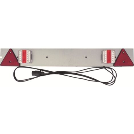 Rampe de Feu Arrière LED 1m – 4 Fonctions – Acier Galvanisé