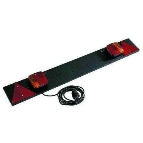 Rampe de feux plastique 1m – 4 fonctions, câble 4m, fiche 7 broches
