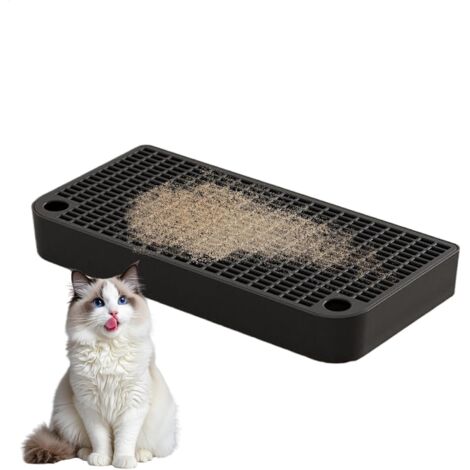 Rampe de litière pour chat - double couche avec fonction de filtre -