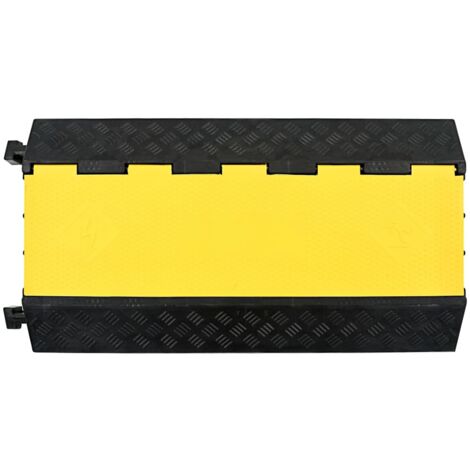 Rampe de protection de câble 3 canaux caoutchouc 93 cm CFW537819