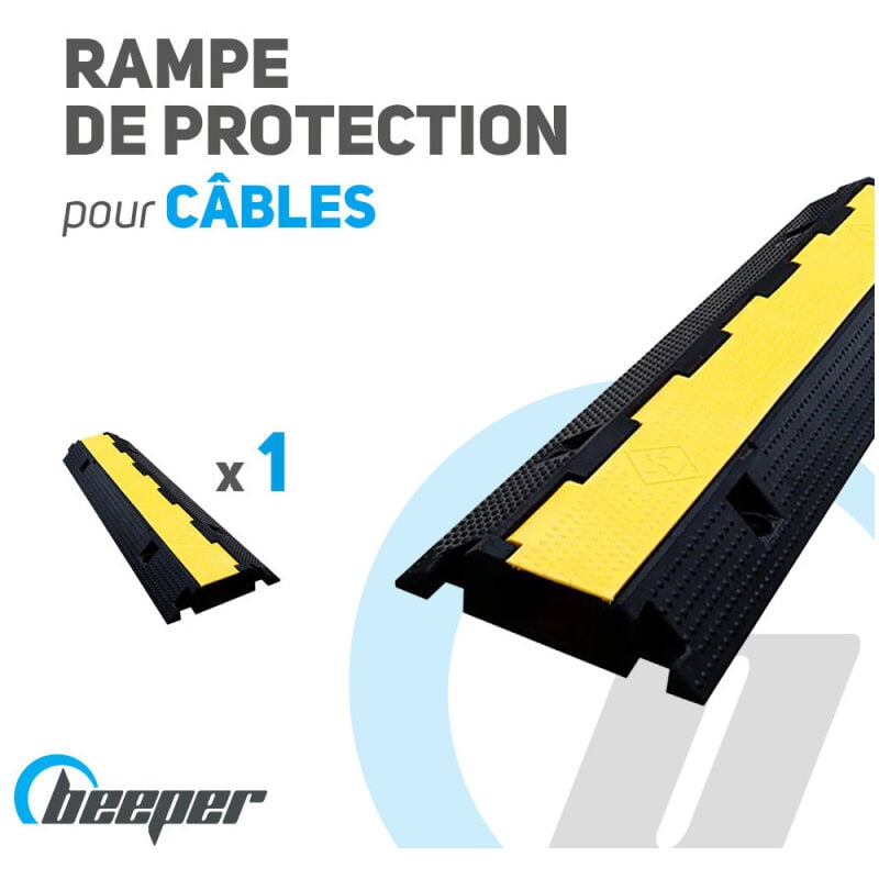 Beeper - Rampe de protection pour câbles (1 mètre) Quantité - Lot de 4