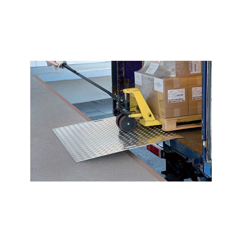 Pont de chargement amovible - Longueur 750mm / Largeur 1250mm - Charge max 1200kg - Prix Unitaire - AWB1008