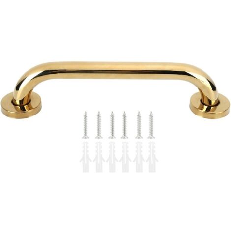 Rampe de salle de bain, baignoire, toilettes, douche, poignée de support de sécurité, porte-serviettes, 30 cm, convient aux personnes âgées