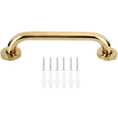 Rampe de salle de bain, baignoire, toilettes, douche, poignée de support de sécurité, porte-serviettes, 30 cm, convient aux personnes âgées