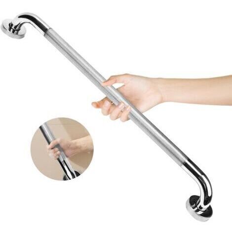 Rampe de salle de bain en acier inoxydable, rampe de sécurité antidérapante pour personnes âgées, rampe de baignoire, rampe d'escalier, 60 cm