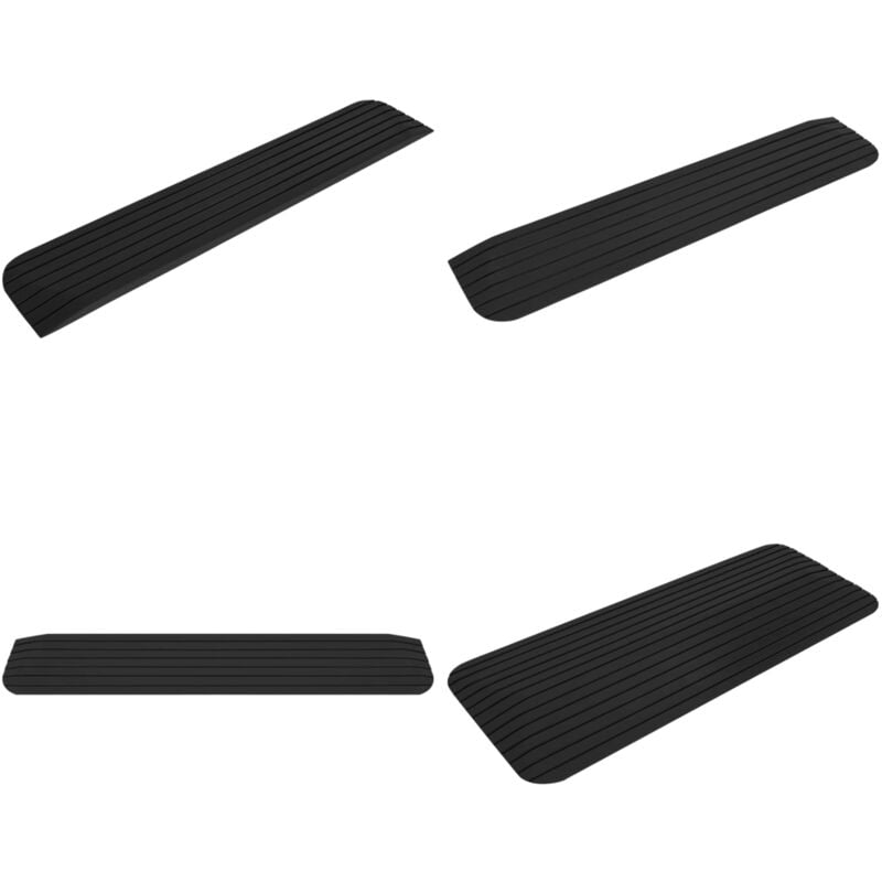 Rampe de seuil 110x21x2,5 cm Caoutchouc - rampe de seuil - rampes de seuil - Home & Living